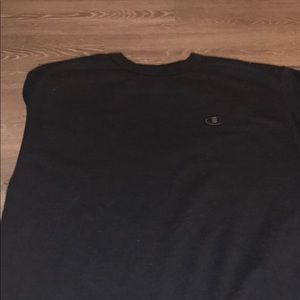 Champion black crew neck